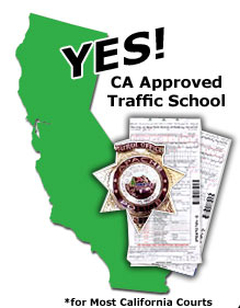 YES! CA Approved Traffic School — for Most California Courts
